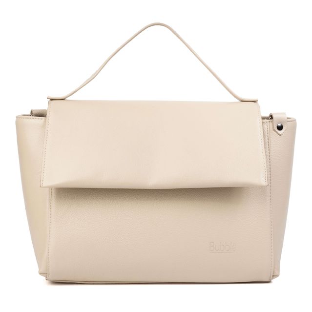 Bolsa de Couro - SERRA - Off White