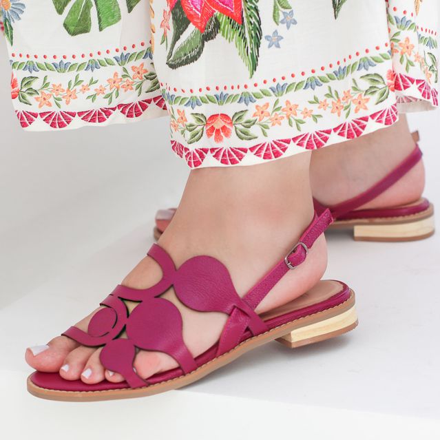 Sandália Rasteira - AMANHECER - Pitaya - 842.116