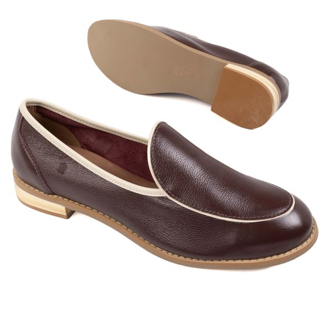 Mocassim - ETERNIZAR - Madeira e Off White - 664.55