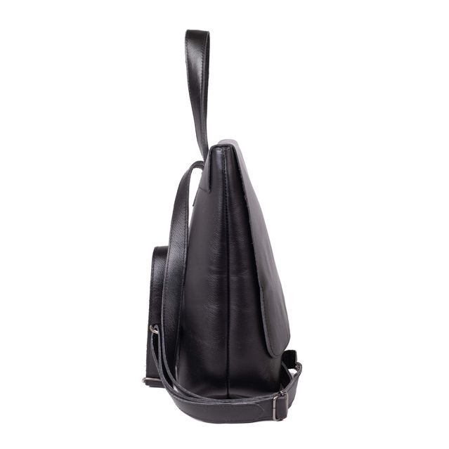 Mochila de Couro - LOTUS - Preta