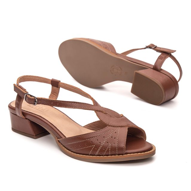 Sandália - CÂNION - Chocolate - 965.49
