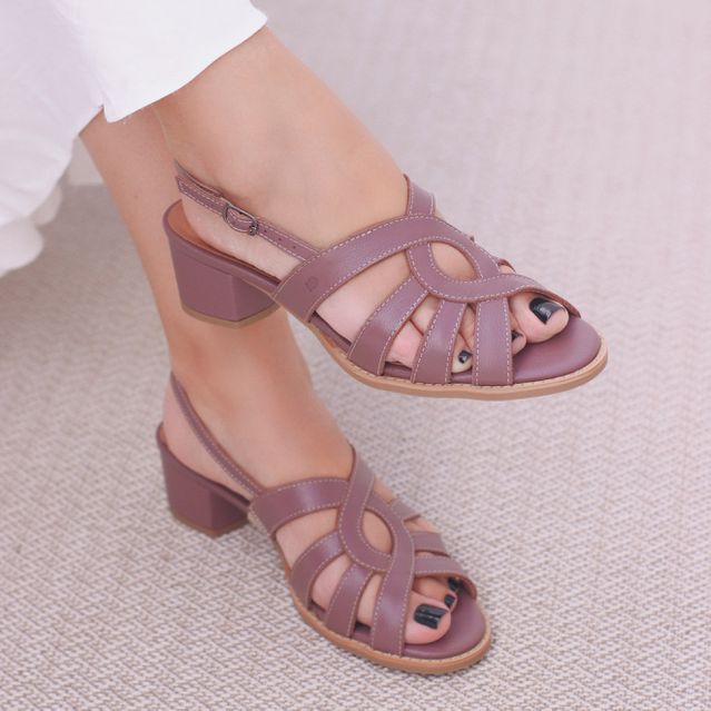 Sandália - ENTRELAÇAR - Mousse - 2075.17