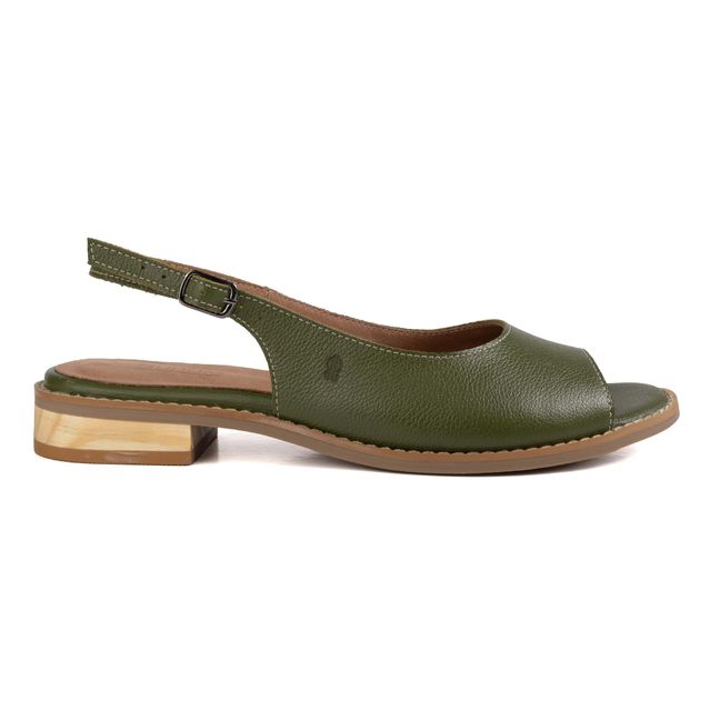 Sandália Rasteira - SUTILEZA - Verde Cacto - 862.02
