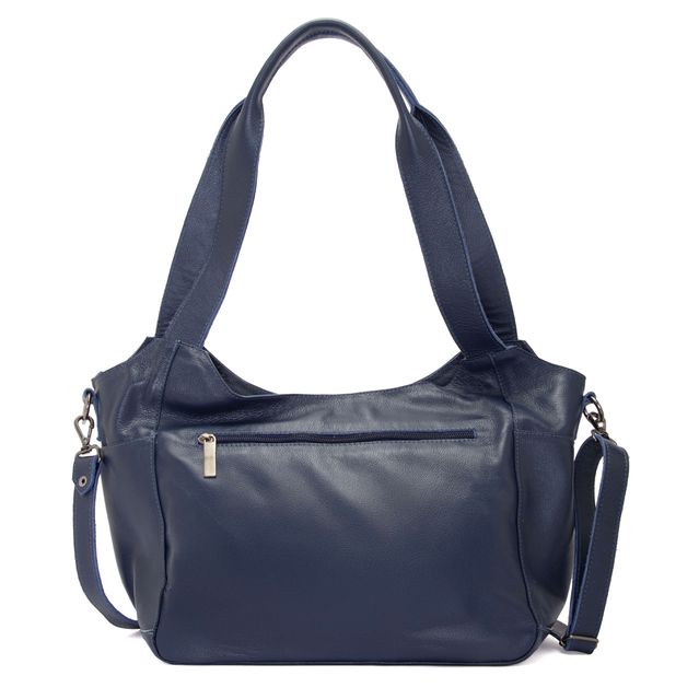 Bolsa de Couro - SONHAR - Azul Anil