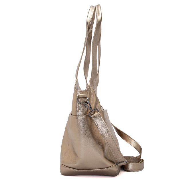 Bolsa de Couro - SONHAR - Champagne