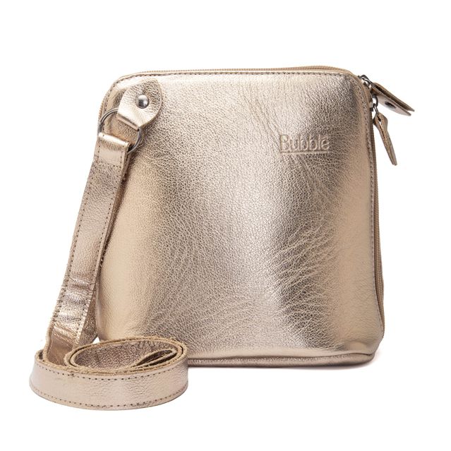 Bolsa de Couro - XODÓZINHA - Champagne