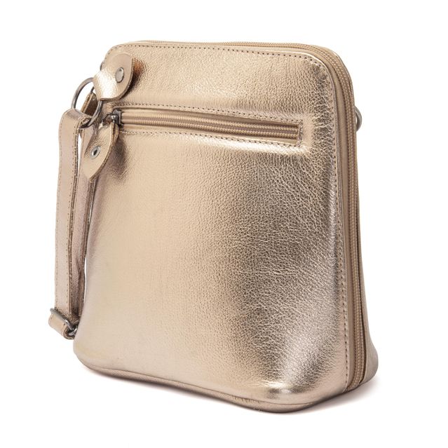 Bolsa de Couro - XODÓZINHA - Champagne