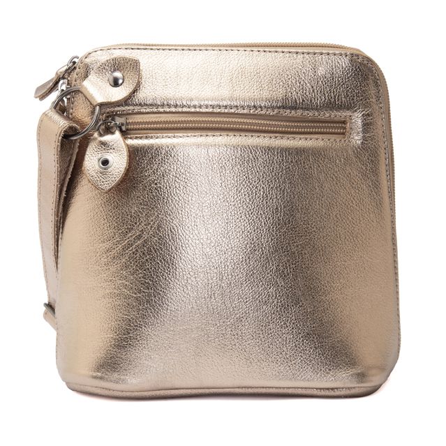 Bolsa de Couro - XODÓZINHA - Champagne
