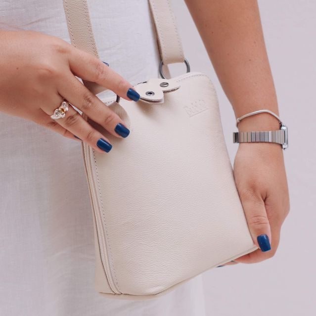 Bolsa de Couro - XODÓZINHA - Off White