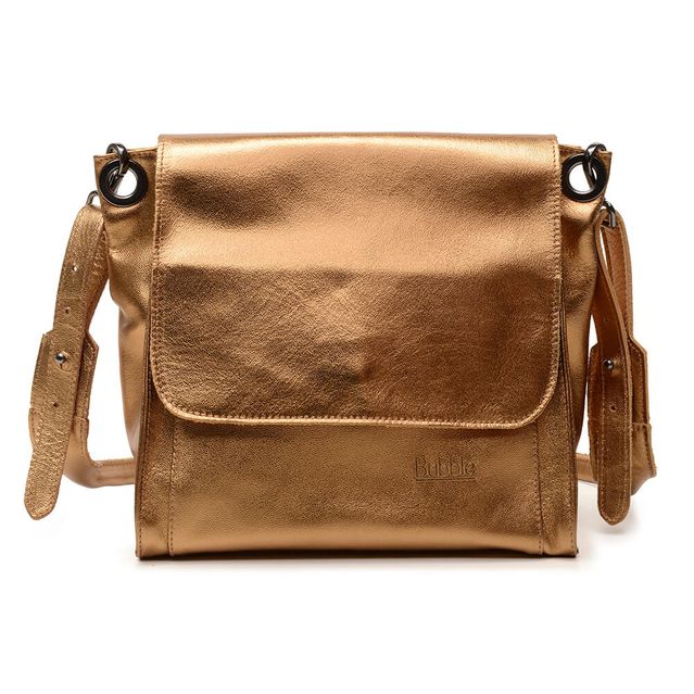 Bolsa de Couro - ACOLHER - Bronze