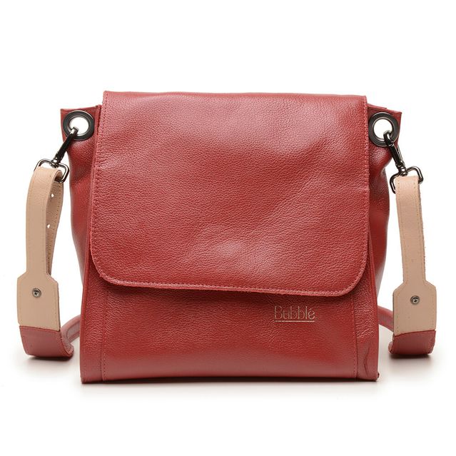 Bolsa de Couro - ACOLHER - Vermelha 