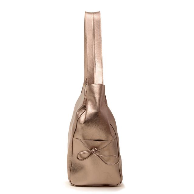 Bolsa de Couro - CONFIAR - Champagne
