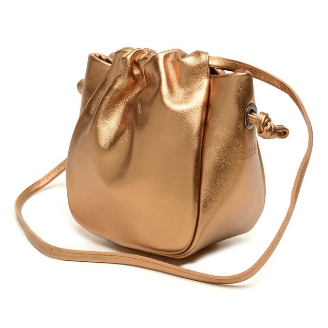 Bolsa de Couro - INSPIRAR - Bronze