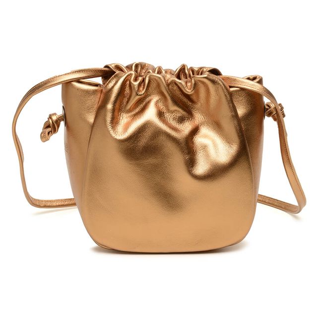 Bolsa de Couro - INSPIRAR - Bronze