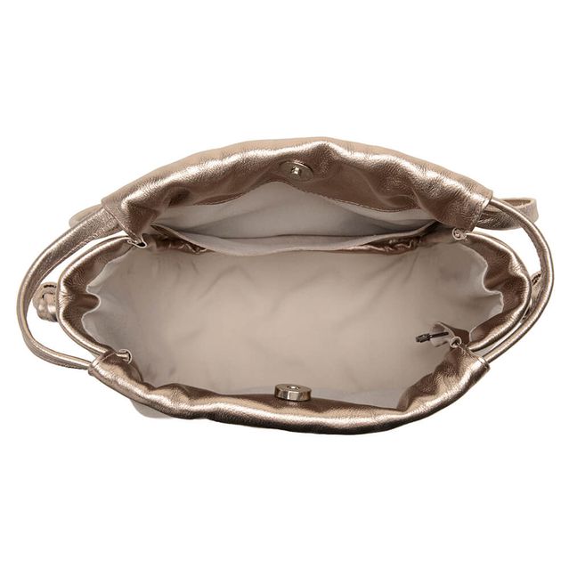 Bolsa de Couro - INSPIRAR - Champagne