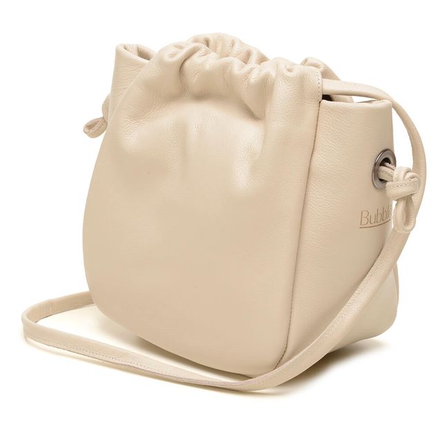 Bolsa de Couro - INSPIRAR - Off White