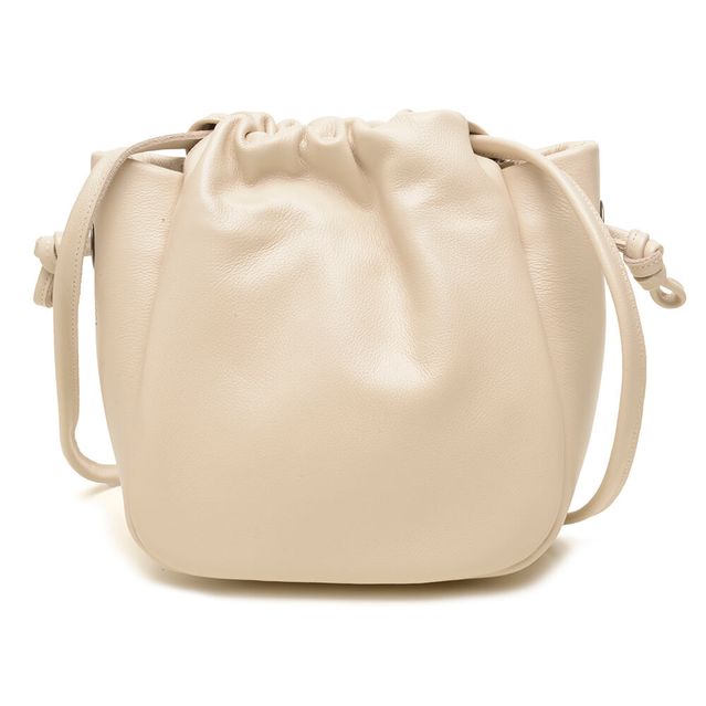 Bolsa de Couro - INSPIRAR - Off White