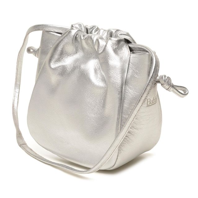 Bolsa de Couro - INSPIRAR - Prata