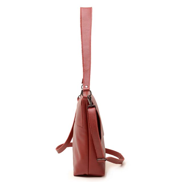 Bolsa de Couro - LOTUS - Vermelha