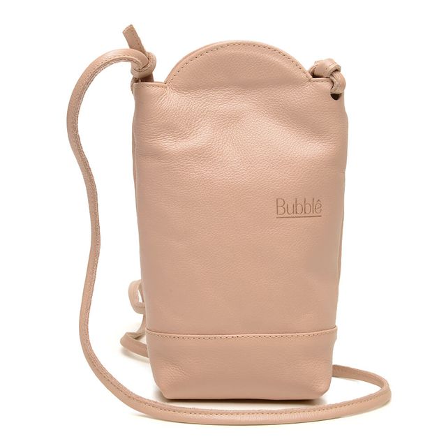 Bolsa de Couro - VIAGEM - Nude
