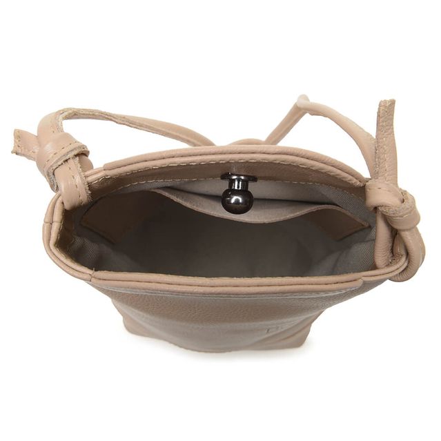 Bolsa de Couro - VIAGEM - Nude