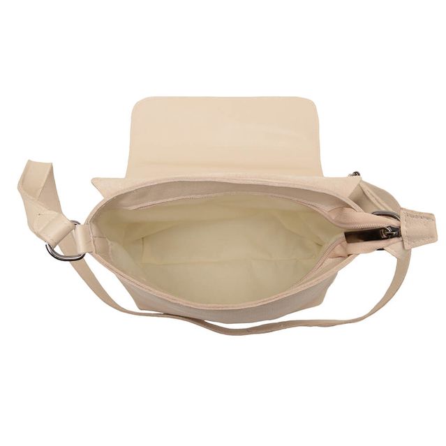 Bolsa de Couro - TRANQUILIDADE - Off White