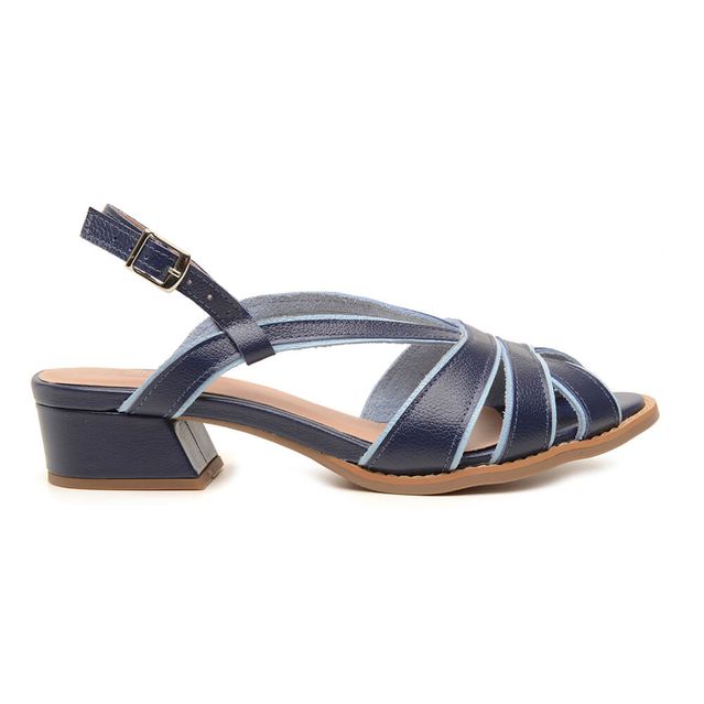 Sandália - ELEVAR - Azul Anil e Azul Celeste - 965.17