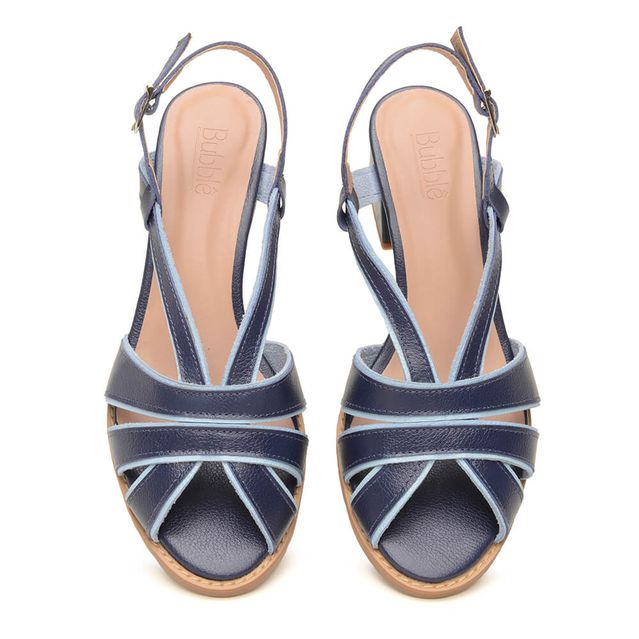 Sandália - ELEVAR - Azul Anil e Azul Celeste - 965.17
