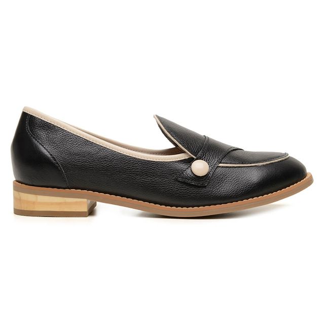 Sapato SOFISTICAR - Preto e Off White - 664.14