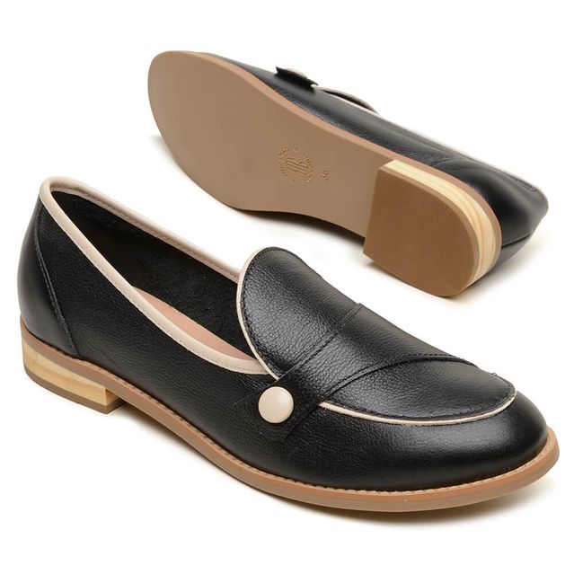 Sapato SOFISTICAR - Preto e Off White - 664.14
