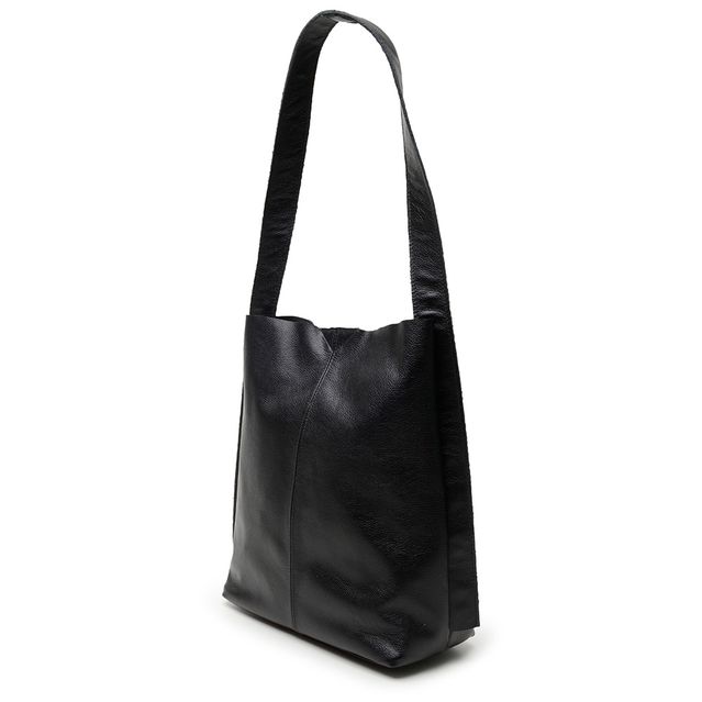 Bolsa de Couro - ASAS - Preta 