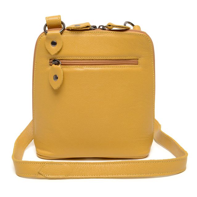 Bolsa de Couro - XODÓZINHA - Mostarda