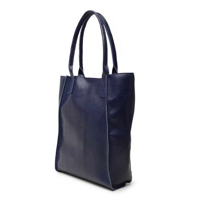 Bolsa de Couro - ÉVORA - Azul Anil