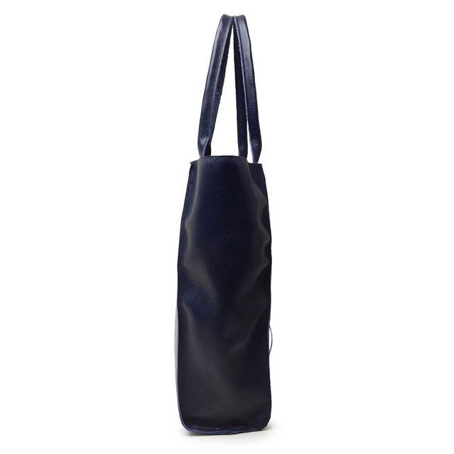 Bolsa de Couro - ÉVORA - Azul Anil