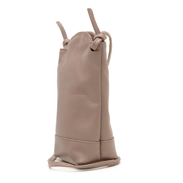 Bolsa de Couro - VIAGEM - Amêndoa