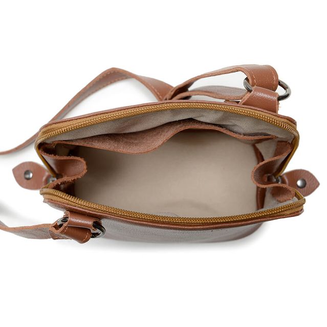 Bolsa de Couro - XODÓZINHA - Chocolate