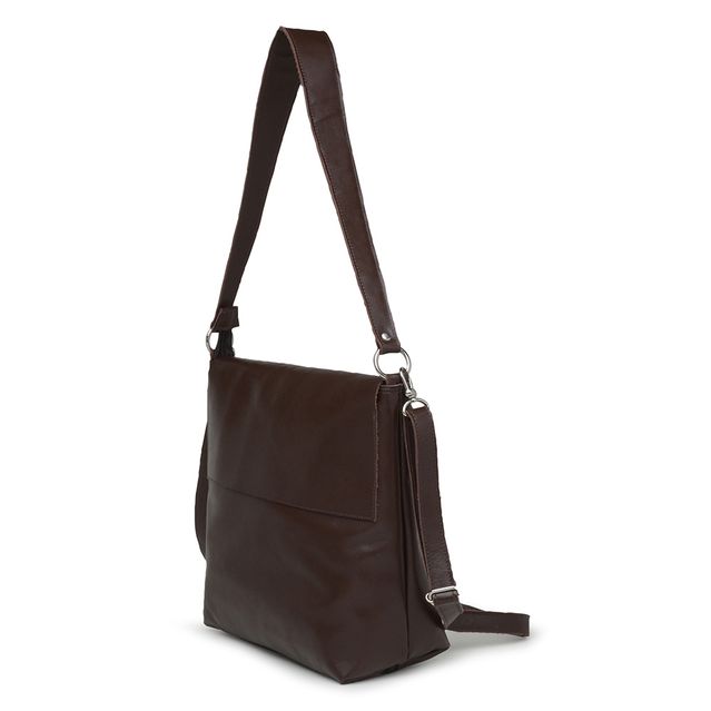 Bolsa de Couro - LOTUS - Madeira