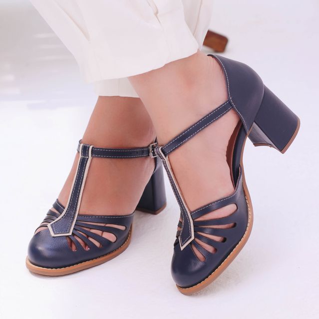 Sapato Boneca - ADMIRAR - Azul Marinho - 771.09