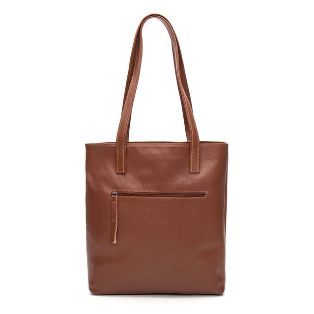 Bolsa de Couro - ENVELOPE - Chocolate