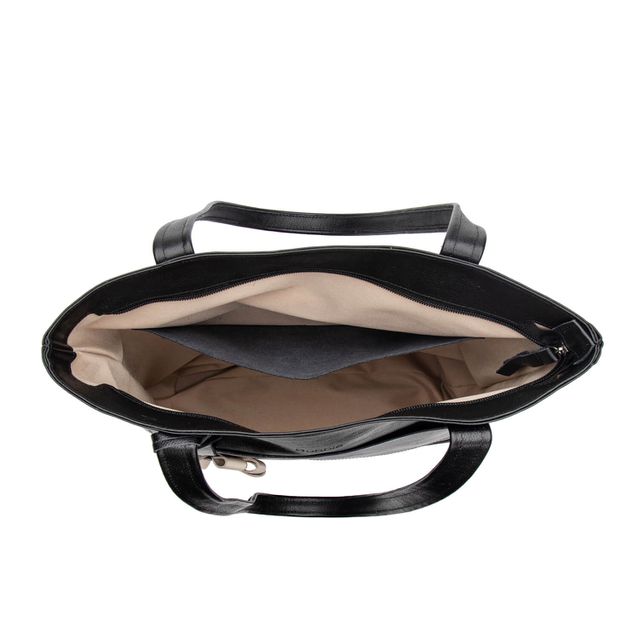 Bolsa de Couro - ENVELOPE - Preta