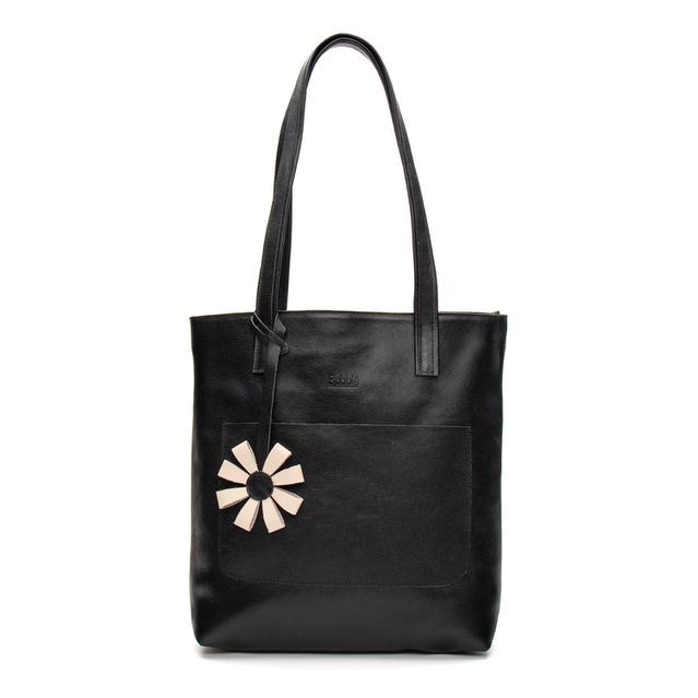 Bolsa de Couro - ENVELOPE - Preta