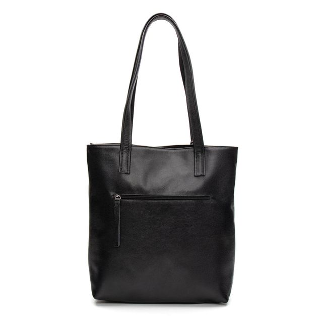 Bolsa de Couro - ENVELOPE - Preta