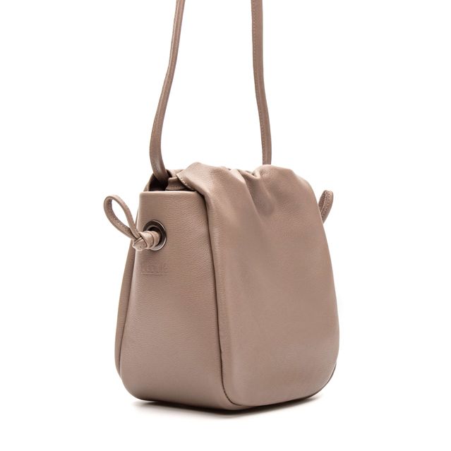 Bolsa de Couro - INSPIRAR - Amendoa 