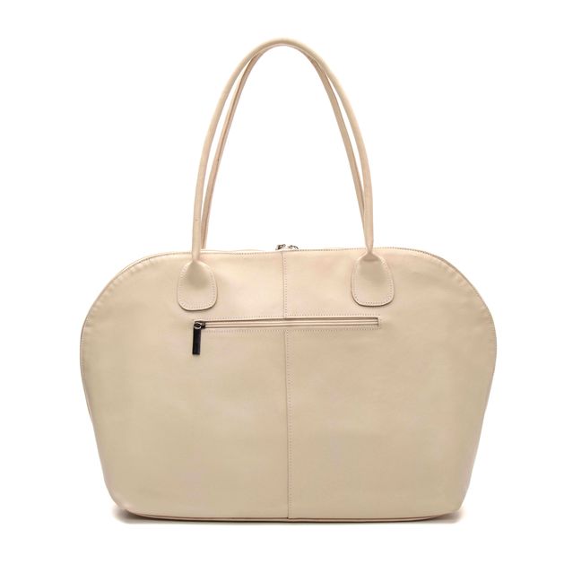 Bolsa de Couro para Notebook MOVIMENTO Off White