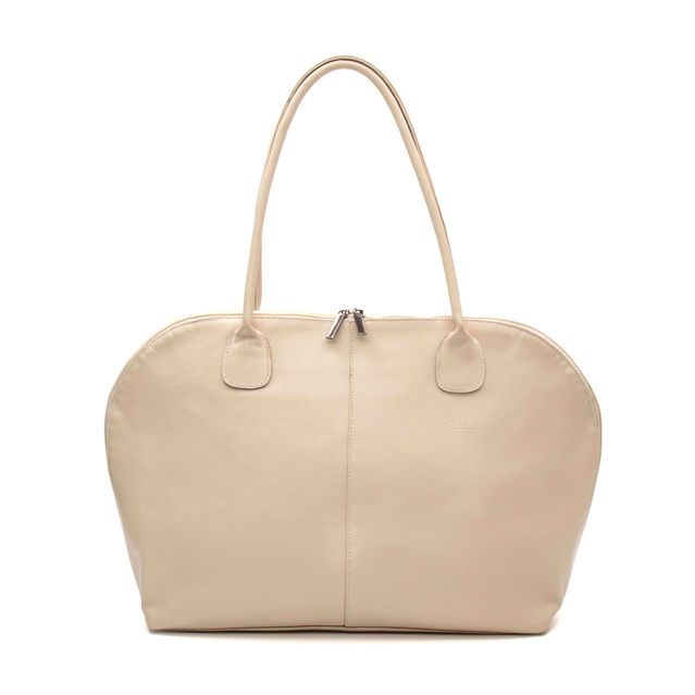 Bolsa de Couro para Notebook MOVIMENTO Off White