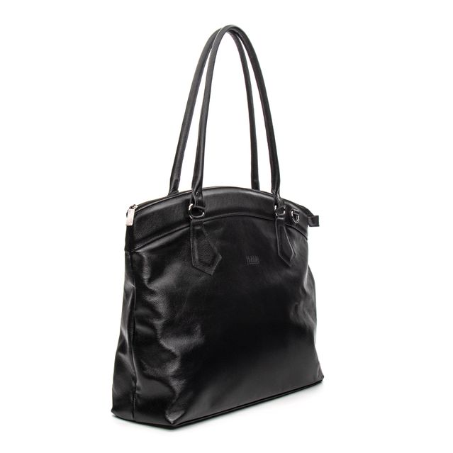 Bolsa de Couro para Notebook ROTINA - Preta