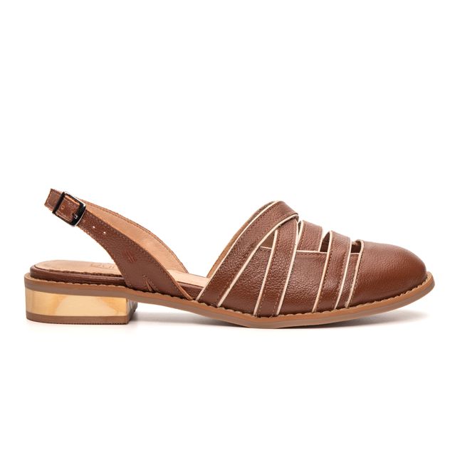 Mule APEGO Chocolate e Off white 664.71