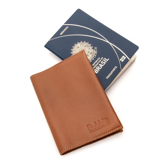 Porta Passaporte Bubblê - Chocolate