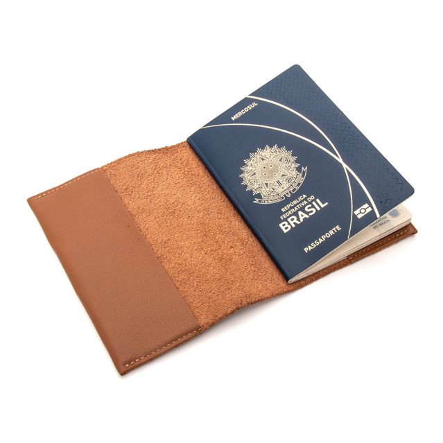 Porta Passaporte Bubblê - Chocolate