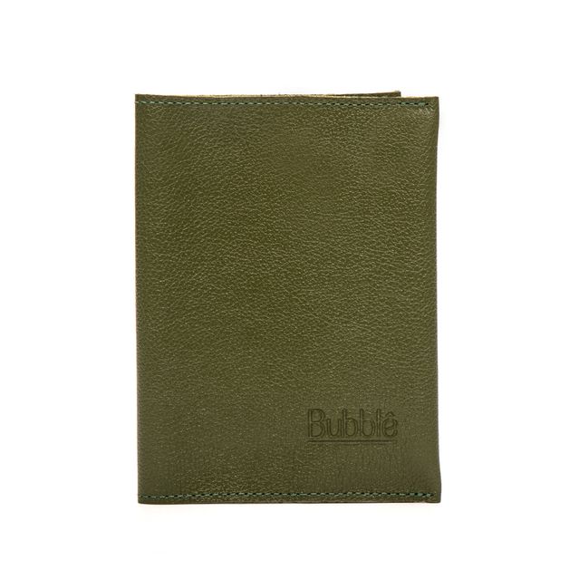 Porta Passaporte Bubblê - Verde Cacto 